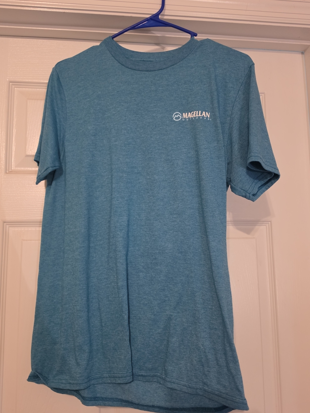 Magellan Outdoors Teal Heather Short-Sleeve Logo Tee - Men